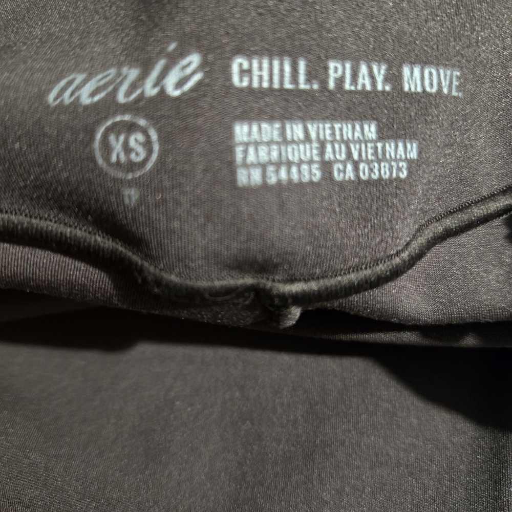 Aerie Taupe Leggings Activewear Gym Wear Size Xs - Picture 5 of 5